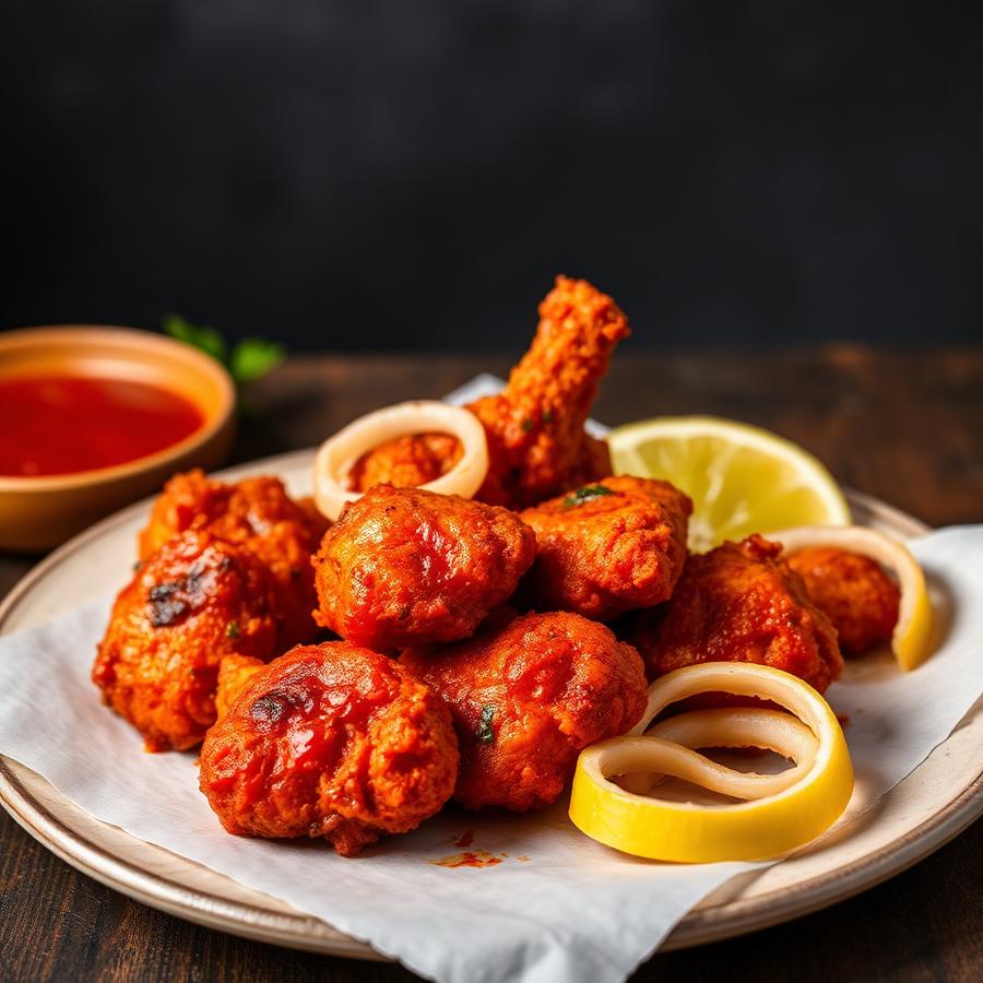 Spicy chicken fry